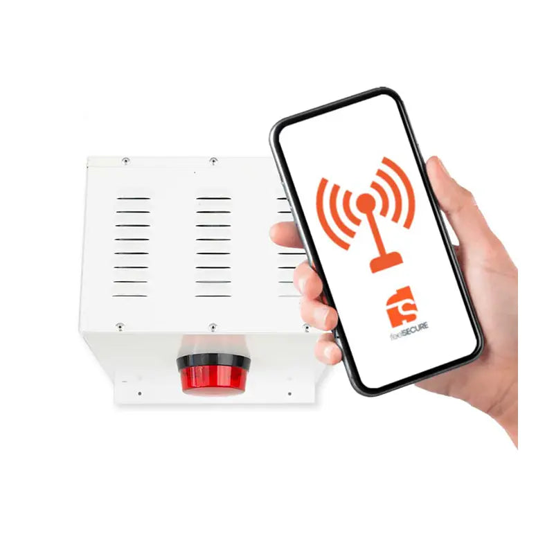 Alarma Comunitaria 30W 1 Tono 4G LTE – Activación por Celular hasta 200 Usuarios | FeelSecure