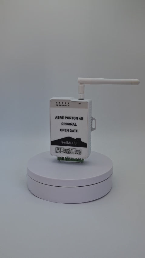 Abre porton a distancia celular 4G RTU OpenGate para apertura remota de puertas y portones.