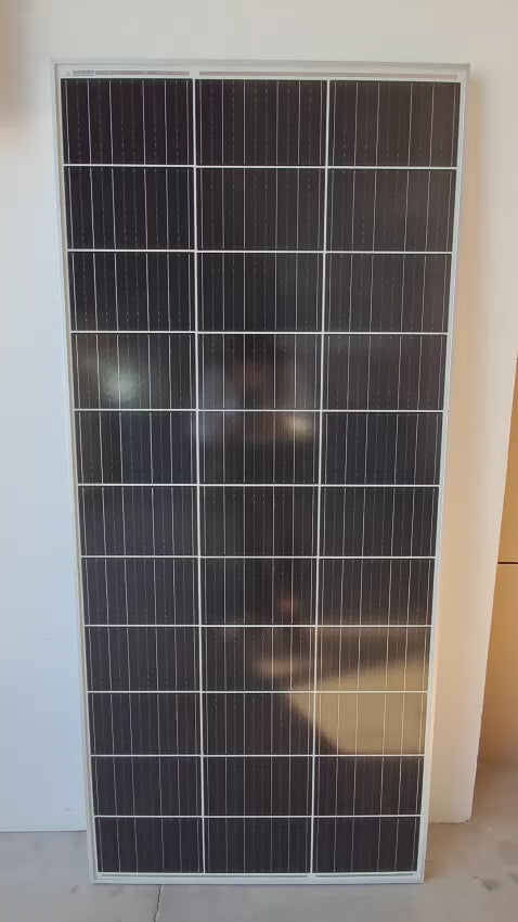 Panel solar monocristalino FeelPower de 200W y 12V, ideal para residencias, camper o proyectos eco