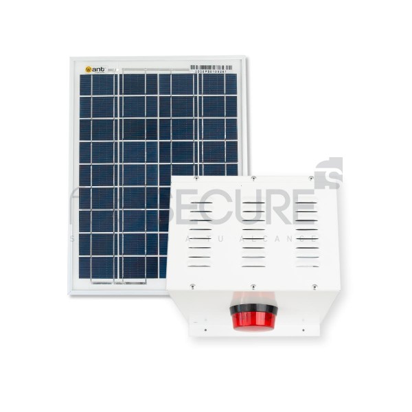 Alarma 30w + panel solar